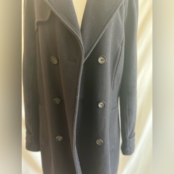 Topman Navy Peacoat - Picture 2 of 7